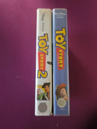 VHS Toy Story 2 y Toy Story (Español)