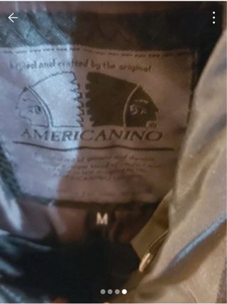 Giubbotto Americanino Uomo Nero