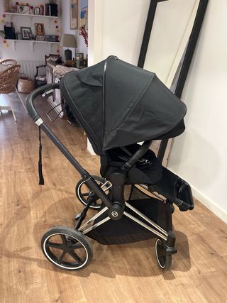Cochecito Cybex Priam / Silla de Paseo Negra