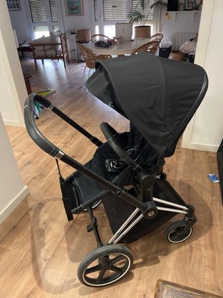 Cochecito Cybex Priam / Silla de Paseo Negra