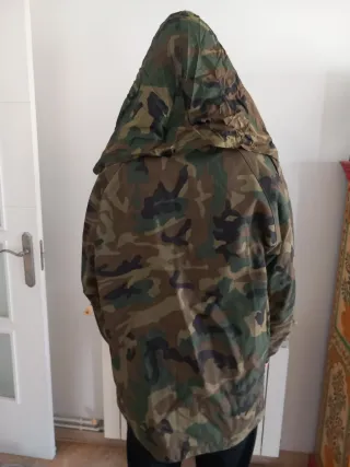 Chaqueta impermeable ejército de Tierra