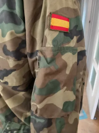 Chaqueta impermeable ejército de Tierra