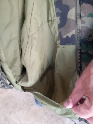 Chaqueta impermeable ejército de Tierra