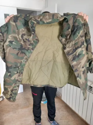 Chaqueta impermeable ejército de Tierra