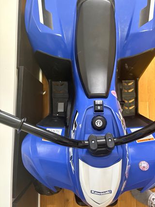 Quad Kawasaki KFX Infantil Azul