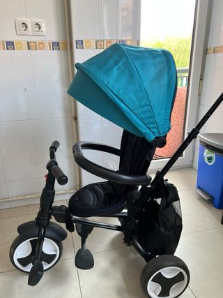 Triciclo Evolutivo Plegable y Reclinable, de Lujo