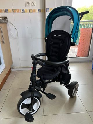 Triciclo Evolutivo Plegable y Reclinable, de Lujo