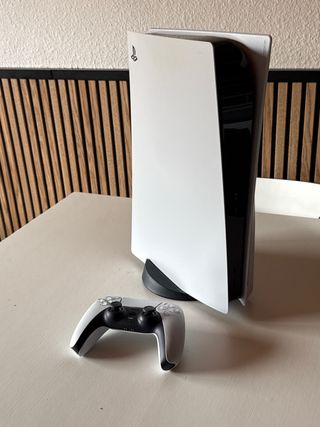 PS5 Original + Mando + Peana + Cableado