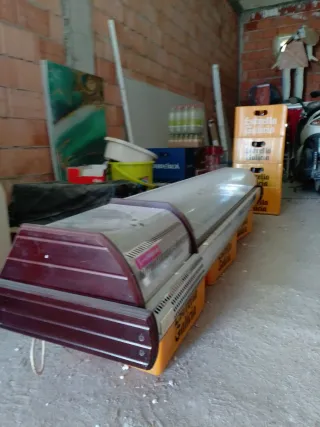 Tapero frío metal y cristal