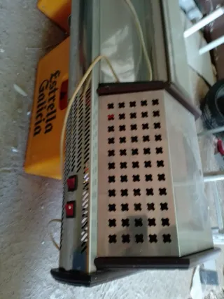 Tapero frío metal y cristal