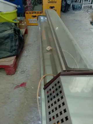 Tapero frío metal y cristal