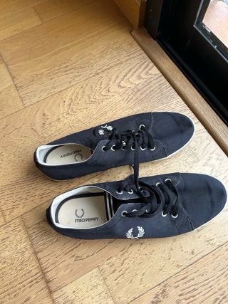 Zapatillas Fred Perry Azul Oscuro