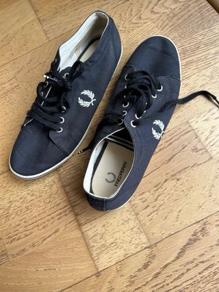 Zapatillas Fred Perry Azul Oscuro