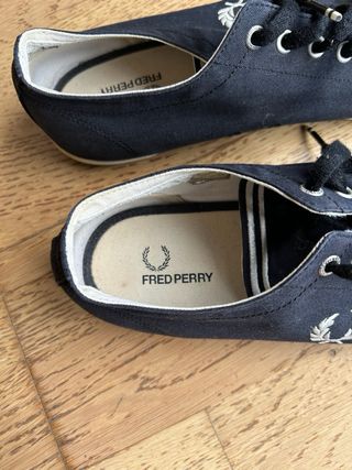 Zapatillas Fred Perry Azul Oscuro