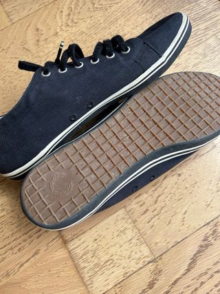 Zapatillas Fred Perry Azul Oscuro