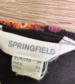 Vestido estampado con aberturas