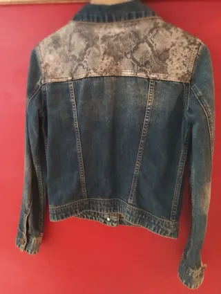 Cazadora vaquera Mango Talla S