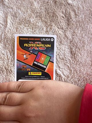 Panini Adrenalyn XL Card Atómica 25/26