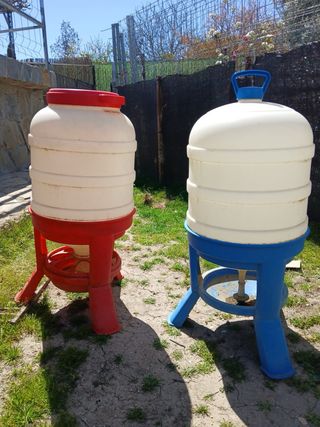 Comedero y Bebedero para Gallinas