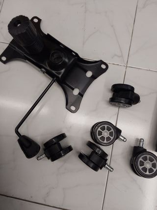 PYC Silla Gaming Almansa similpiel Negro y Azul