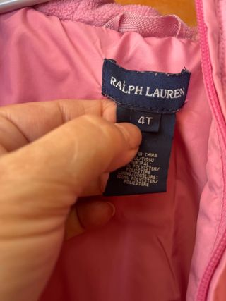 Chaqueta Ralph Lauren rosa