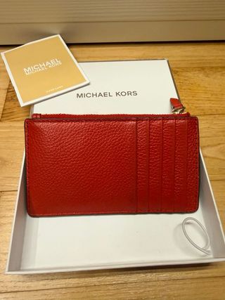 Portafoglio Michael Kors Rosso