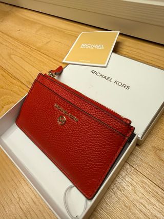 Portafoglio Michael Kors Rosso