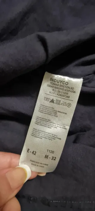 Vestido de la marca Amitié  azul marino talla M