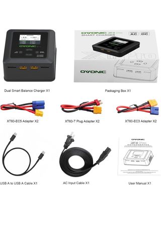 Cargador Batería OVONIC X1 Pro 300W Doble Canal