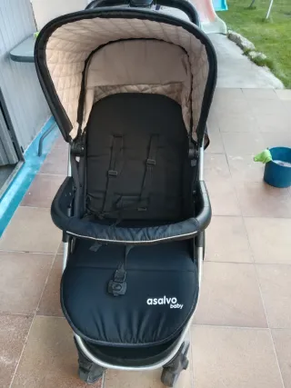 Carrito bebé Asalvo completo