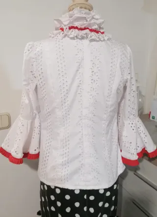 Conjunto Rociero Blusa y Falda