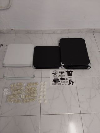 BAKAJI Armario Armario Modular de 12 Cubos con 2 Puertas Perchero 6 estantes móviles modulables modulables Ahorro de Espacio Org