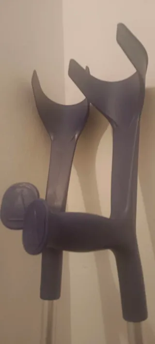 Muletas ortopedia regulables