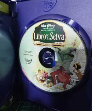 DVD El Libro de la Selva Edición 40 Aniversario