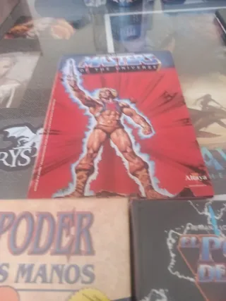 Libros He man El poder en tus manos y El poder de