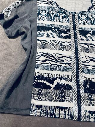 Camiseta Mapant's Animal Print Talla    48
