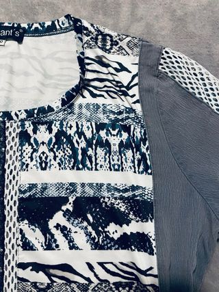 Camiseta Mapant's Animal Print Talla    48