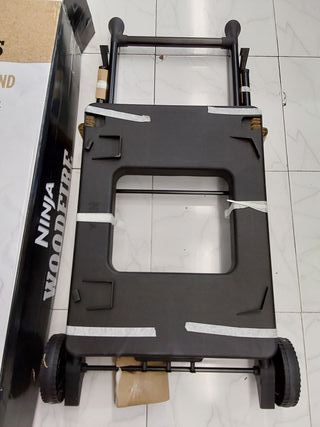 Ninja Woodfire Soporte plegable para Parrilla eléctrica de exterior (serie OG700), accesorio oficial, negro y Gris, XSKGRLLSTDEU