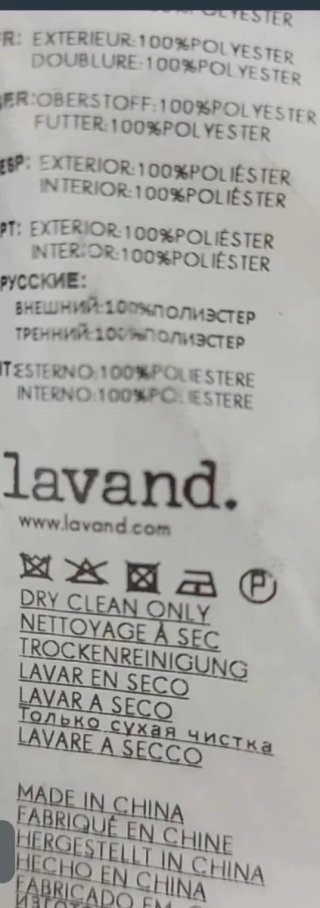 Chaquetón gris jaspeado marca Lavand