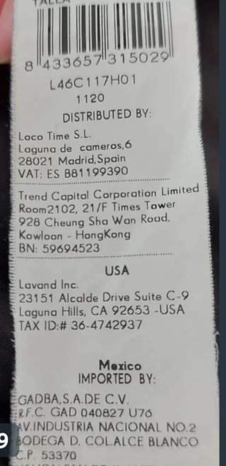 Chaquetón gris jaspeado marca Lavand
