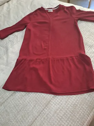 Vestido Tommy Hilfiger Burdeos