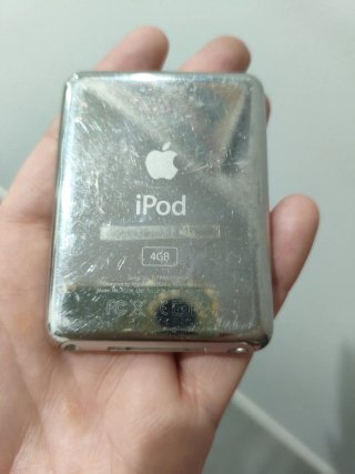 Apple iPod Nano Plata/Blanco