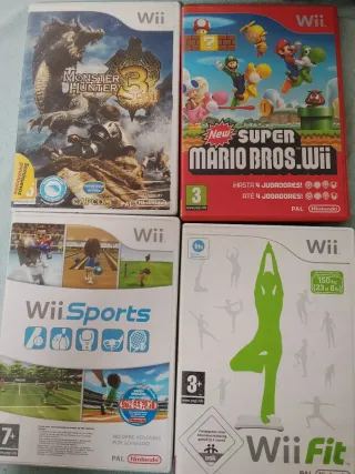 Consola Nintendo Wii Blanca + Accesorios