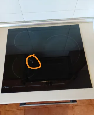 Cocina Inducción Candy Negra