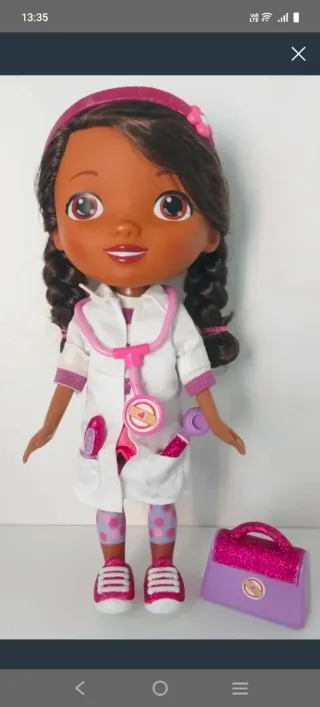 MUÑECA DOCTORA INTERACTIVA +LIBRO