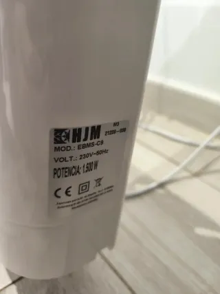 Radiador Eléctrico HJM 1500w