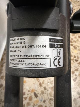 Bicicleta Estática plegable BH EVO B1500