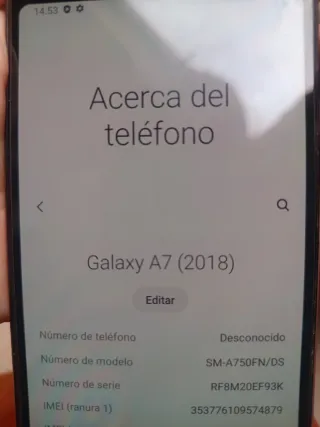 Samsung Galaxy A7 4G 64GB Oro Rosado