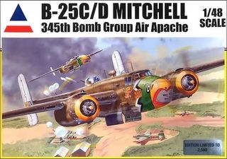 Maqueta B-25C/D Mitchell 1/48