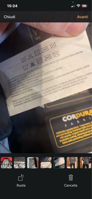 Giacca impermeabile Woolrich grigia taglia S